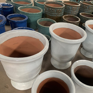 Custom Rustic Outdoor Antiqued Atlantic Style Viet Nam Ceramic Garden Decorative Pottery Home Decorative Flower <b>Pot</b> Vase <b>Planter</b> - Product Image 6