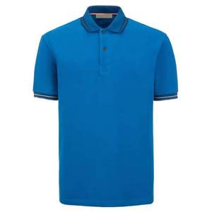 Top qualité nouveau Design Polo col contrasté unisexe à manches courtes Polo T-Shirt grande taille 100% coton Style décontracté Streetwear - Product Image 2
