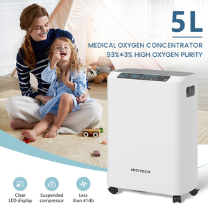 Micitech Hoge Zuiverheid Thuisgebruik Medische Apparatuur 5l Zuurstof Ademhalingsmachine Concentrador De Oxigeno - Product Image 2