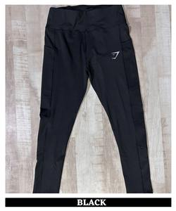 Leggings de sport et yoga pour femmes, en Lycra 4 directions importé de Taïwan (250 GSM), effet push-up et froncé aux fesses - Product Image 5