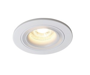 Skip Moon GU10 Anneau rétroéclairé rond blanc encastré (Jueric 10687) - Product Image 1
