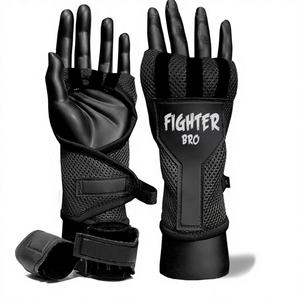 Gants de boxe à enroulement rapide avec protection des jointures pour entraînement, boxe, Muay Thai, MMA, logo personnalisé, équipement professionnel - Product Image 1
