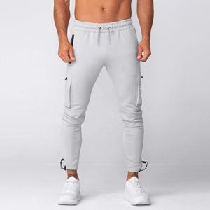 Best Selling Men's Casual <b>Fleece</b> <b>Trousers</b> Comfortable Lightweight with Trendy Embroidery Simple Design on Sale - Product Image 5