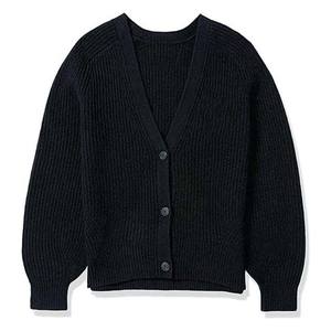 Cárdigan de Mujer de Nuevo Diseño, Suéter de Otoño al por Mayor, Material de Fibra de Bambú y Algodón, Alta Calidad, Logotipo y Color Personalizados, Talla de Punto - Product Image 3