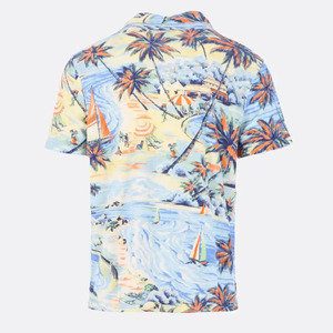 Treetwear-Conjunto de camiseta y pantalones cortos para hombre, ropa deportiva de manga corta con estampado 3D Vintage para playa, verano 2023 - Product Image 3