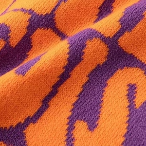Venta al por mayor Y2K acrílico esquí Jacquard Beanie Hat con logotipo personalizado todo el estampado de punto de invierno sombrero para hombres y mujeres para los deportes - Product Image 4