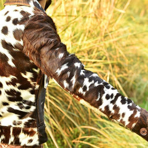 เสื้อแจ็คเก็ตหนังวัวแท้คุณภาพสูง ขนธรรมชาติ สำหรับผู้ชาย ปกตั้ง ระบายอากาศ กันลม ใส่สบายในฤดูหนาว รับผลิตตามแบบ (OEM) - Product Image 2