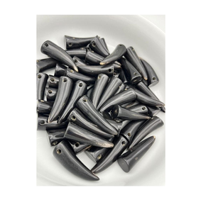 Corne de boeuf faite à la main corne de buffle naturelle bascule les boutons pour les ventes vestes et chandails faits à la main authentiques blazer et vêtements - Product Image 1