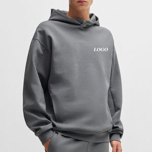 Sweat à capuche OEM le plus vendu pour hommes, prix d'usine pour les acheteurs en gros, manches longues avec capuche confortable pour l'hiver, coupe décontractée - Product Image 1
