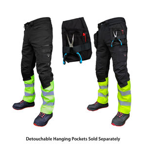 Pantalon de sécurité de travail multi-poches Pantalon de travail réfléchissant haute visibilité pour hommes Pantalon de sécurité personnalisé de haute qualité - Product Image 3