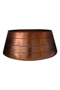 Customized Galvanized <b>Christmas</b> <b>Tree</b> Collar in Hammered Design New Look Metal <b>Christmas</b> <b>Tree</b> <b>Stand</b> for <b>Christmas</b> Decoration Use - Product Image 2