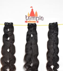 En gros 100% Vierge Bundle Raw Vietnamien Couleur Naturelle Femmes Noires Pas Cher machine double trame vague profonde Extensions de Cheveux Humains - Product Image 1