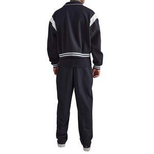 Veste universitaire d'hiver pour homme de qualité supérieure avec logo personnalisé, col montant, coupe-vent, couleur et logo personnalisés - Product Image 2