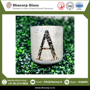 เทียนแก้วฟอยล์สีทองรูปปรอทตกแต่งบ้านจากผู้จำหน่ายอินเดีย - Product Image 2