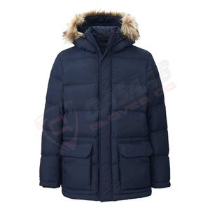 Chaqueta de Invierno Acolchada para Hombre y Mujer, Cuello Alto, Color Gris, Cálida, Transpirable, Personalizada, de Secado Rápido - Product Image 5