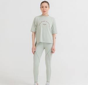 2025, mallas deportivas de secado rápido para mujer, pantalones de entrenamiento de compresión cómodos para gimnasio, mallas de primavera, pantalones para correr para niñas - Product Image 2