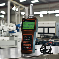 Débitmètre ultrasonique portable à pince externe haute précision pour l'alcool industriel, le diesel, le carburant, l'eau pure