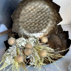 Bandeja para servir comida con acentos decorativos hechos a mano, vajilla de cocina de la mejor calidad, bandeja y plato único para servidor de alimentos - Product Image 5