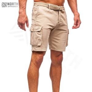 Ropa Deportiva Personalizada para Hombre, Lavado Ácido, Cintura Media, Secado Rápido, para Entrenamiento, Informal, de Poliéster, Algodón y Lona, con Logotipo, Servicio OEM - Product Image 4