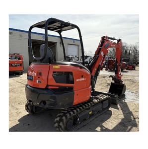 Nouvelle pelle excavatrice Kubota KX033-4, mini-pelle compacte sur chenilles, classe 3,3 tonnes, équipement de construction professionnel - Product Image 3