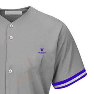 Uniforme de Béisbol Deportivo Cómodo de Bajo Pedido Mínimo, Uniforme de Béisbol Juvenil Personalizado - Product Image 5