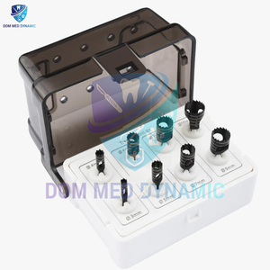 ชุดเจาะทรีไฟน์เคลือบสีดำเครื่องมือทันตกรรมรากฟันเทียมเครื่องมือผ่าตัดที่มีความแม่นยำสูงเพิ่มความทนทาน - Product Image 4