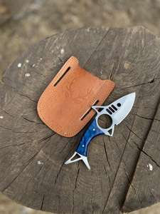 Navaja de Bolsillo para Caza y Actividades al Aire Libre, MOQ Bajo, Gran Venta, Precio Bajo, Hecha a Mano, Acero de Damasco, Plegable - Product Image 1