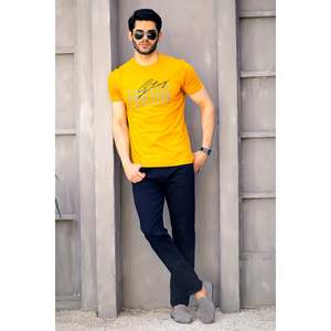 Mens NOHAR Graphic Casual T-Shirt 100% Organic Cotton 300 Gsm Jersey Loose Fit Dtg <b>Print</b> Fitness Style - Product Image 3