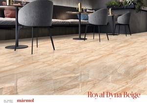 ROYAL DYNA BEIGE 600x1200mm Carreaux de porcelaine émaillée Céramique polie École Centre commercial Cuisine Marbre Ciment Fabriqué Foshan - Product Image 3