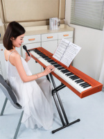 Piano Keyboard 88 Keys Wooden Plastic Digital Piano Electronic Keyboard Midi Mp3 Portable Wholesale