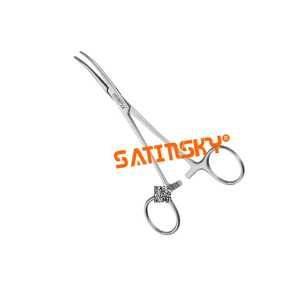 Pinces hémostatiques Satinsky Kelly-Rankin 16 cm, instruments de microchirurgie en acier inoxydable, manuelles, certifiées CE Classe III, haute performance - Product Image 4