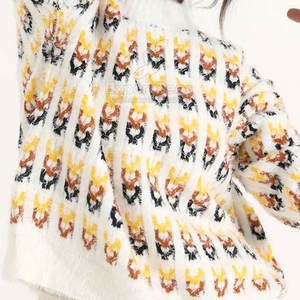 สเวตเตอร์ลำลองน้ำหนักเบา, สเวตเตอร์ผ้ายืดเนื้อนุ่มออกแบบมาสำหรับสวมใส่ในชีวิตประจำวันสวมใส่สบาย - Product Image 6