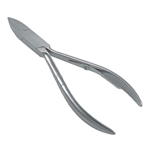 Coupe-ongles incarnés automatique en acier inoxydable avec poignée simple et lisse, adapté aux bébés, ouverture large et pointe de lame tranchante - Product Image 1