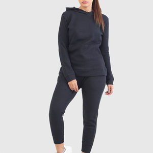 Sudadera con capucha de felpa francesa personalizada para mujer, de manga larga, holgada, informal, estilo urbano, ropa exterior para mujer - Product Image 1