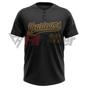 ชุดเบสบอลชายสวมแห้งเร็วพิมพ์ระเหิดแบบกําหนดเองปุ่มลงเสื้อซอฟท์บอลขายส่ง OEM ที่กําหนดเอง - Product Image 6