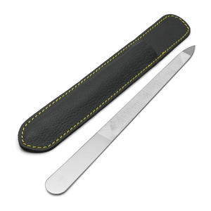 Lime à ongles originale de qualité supérieure Instrument en acier inoxydable double face à triple coupe pour le soin des ongles - Product Image 2