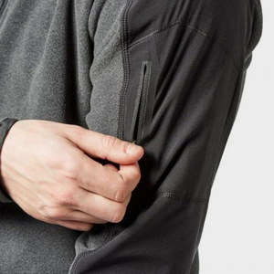 Vestes en polaire pour hommes Polyester teint uni en coton chaud léger et élégant vêtements d'extérieur pour la saison d'automne et d'hiver - Product Image 3