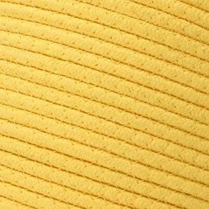 Panier en rotin jaune fait à la main organisateur de stockage durable pour la maison et les ustensiles de cuisine parfait pour une utilisation intérieure et extérieure - Product Image 3