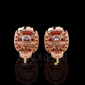 Women's 925 Sterling Silver VVS Clarity Leb Grown Diamond <b>Stud</b> <b>Earrings</b> <b>Fine</b> Jewelry for Wedding Engagement Special Occasions - Product Image 6