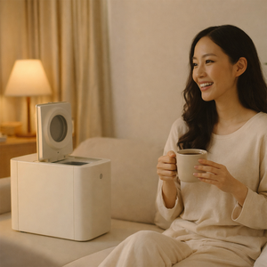 Appareil ménager, composteur alimentaire intelligent, composteur de cuisine, élimination des déchets alimentaires, machine électrique de recyclage des déchets alimentaires, compostage - Product Image 1