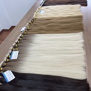 Extensions de cheveux humains lisses à la colle, meilleur prix, couleur naturelle, prêtes à être expédiées - Product Image 4