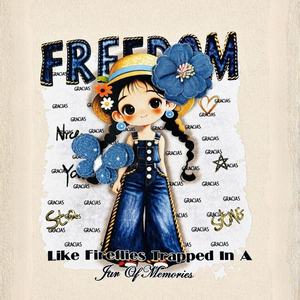 กระเป๋าผ้าแคนวาสพรีเมียม Denim Diary - 300 GSM สีพื้น ปักลายและตัวอักษร ดีไซน์เปิดด้านบนพร้อมซิปปิด - Product Image 4