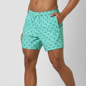 Veliko Sports Short de surf à séchage rapide pour hommes Short de surf classique en toile anti-rides Spandex taille moyenne léger écologique - Product Image 6