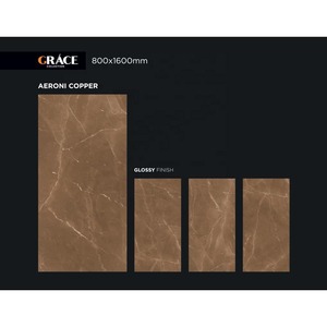 Azulejos de porcelana de mármol brillante de súper lujo de 80x160cm para interiores de habitaciones - Product Image 6