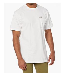 2023Nueva colección de camisetas de hip-hop de manga corta de calidad de marca Camiseta estándar de mezcla de algodón y poliéster para hombre de BD - Product Image 1