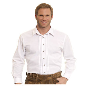 2022 tradicional alemán bávaro Oktoberfest Camisa de algodón de manga larga para Hombres estilo OEM transpirable para primavera - Product Image 6