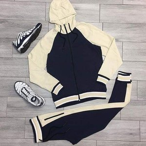 Survêtement de luxe à capuche pour hommes, dernier modèle, survêtement de mode personnalisé en gros pour hommes et femmes - Product Image 1