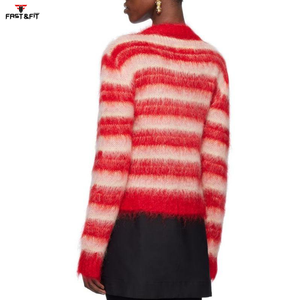 Colección 2026, el Más Popular, Precio de Fábrica, Color Sólido, Ropa de Calle, Cuello Redondo, Suéter de Punto Informal de Otoño para Mujer - Product Image 5