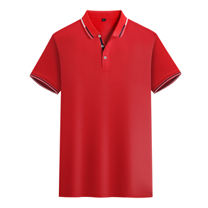 เสื้อโปโลแขนสั้นพิมพ์ลายสำหรับเล่นกอล์ฟ240กรัมสำหรับผู้หญิงและผู้ชายปักโลโก้ออกแบบได้ตามต้องการ - Product Image 1