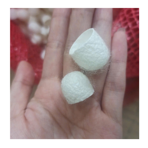 Coton de cocon de soie d'approvisionnement d'usine pour l'usage de textile et de beauté - Product Image 1